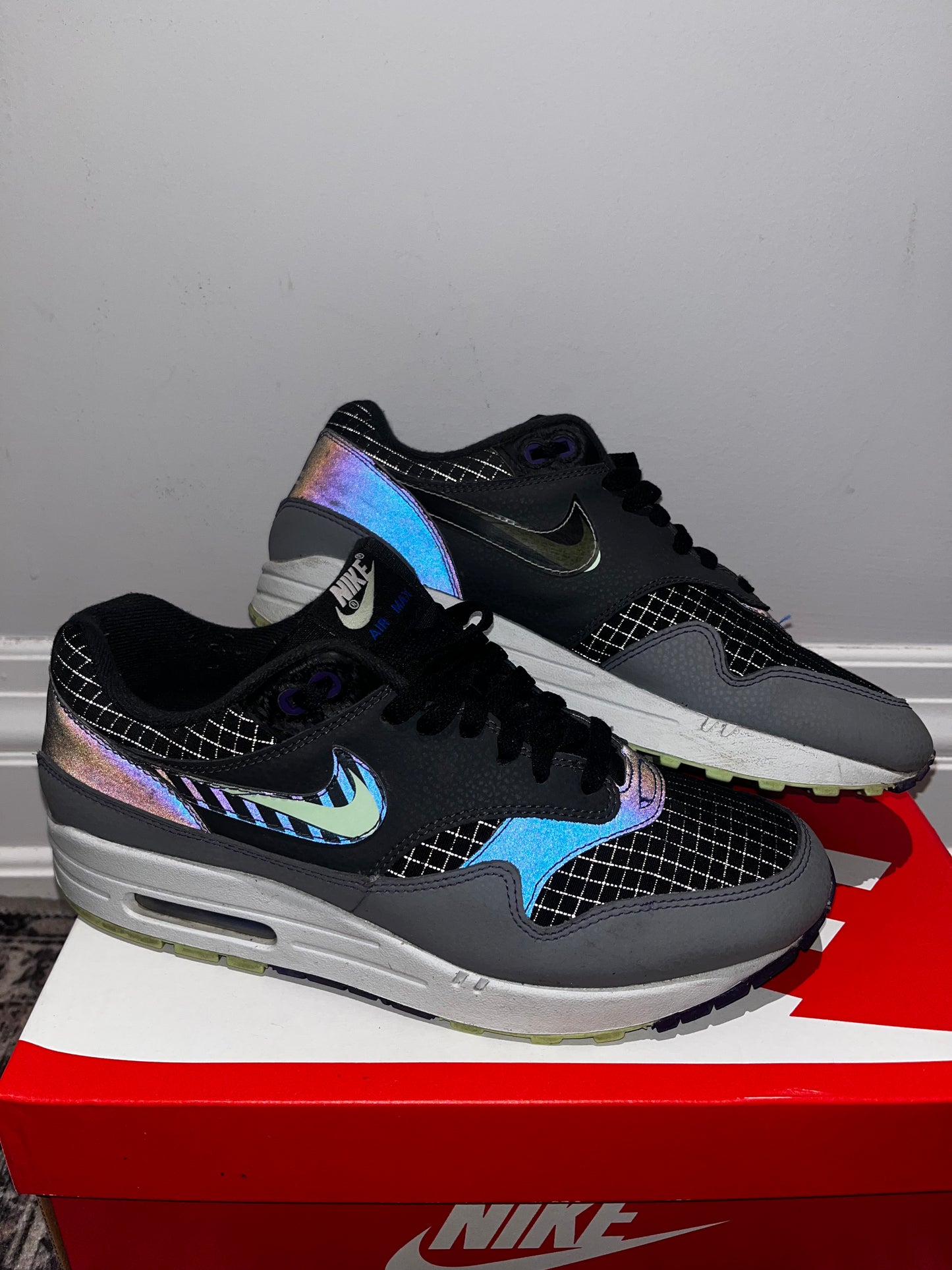 Nike Air Max 1 NH Reflective Size U.S. Mens 8