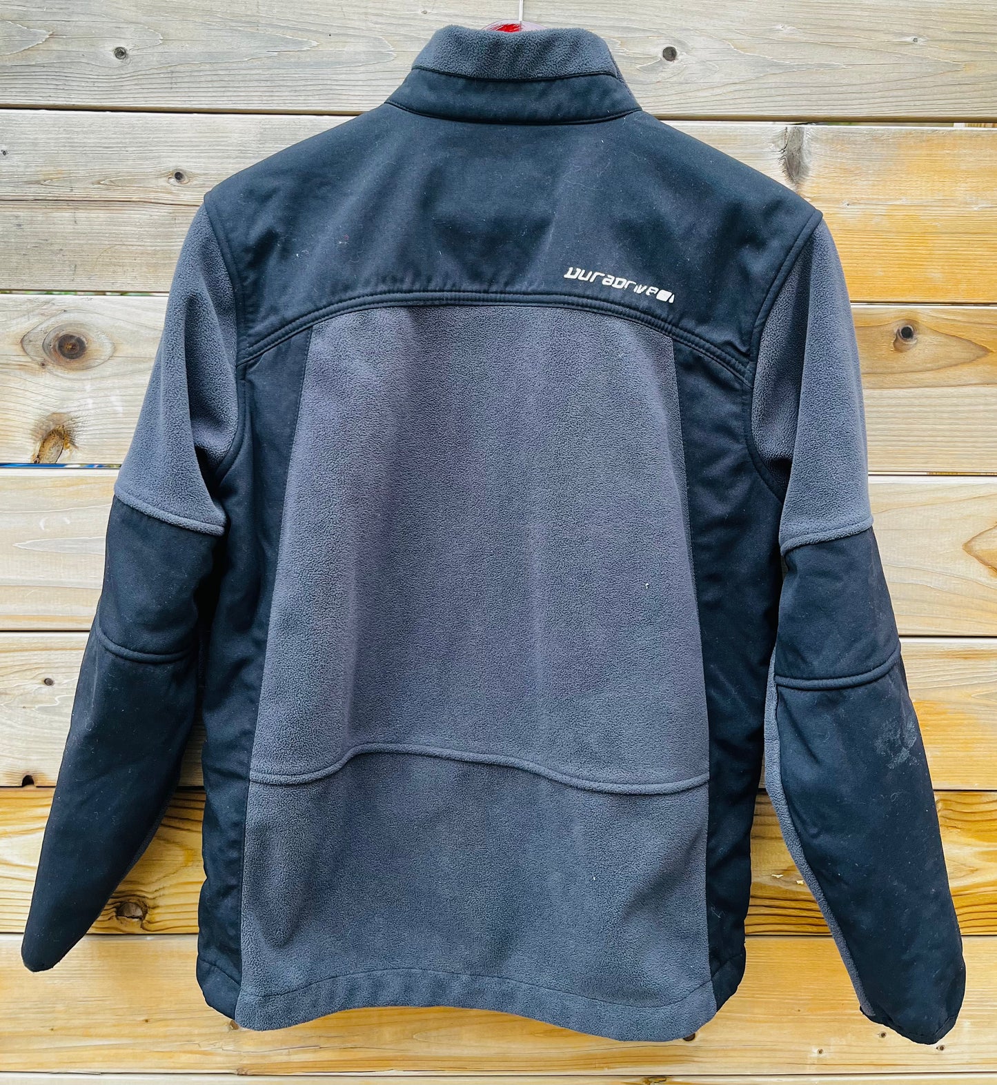 MENS DuraDrive Yolo Charcoal/Black Fleece Work Jacket Size S