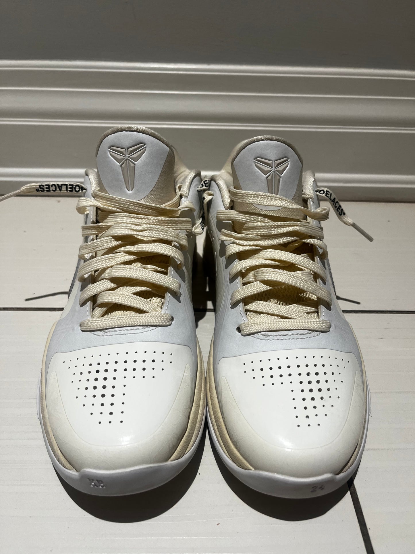 CUSTOM KOBE X OFF-WHITE SNEAKERS SIZE 7.5