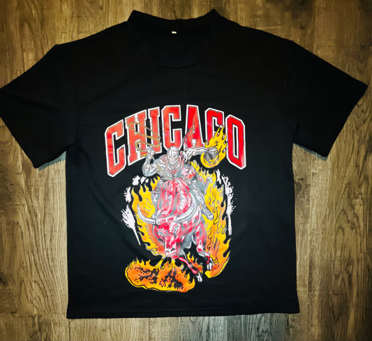 VINTAGE CHICAGO BULLS TSHIRT SIZE MEDIUM
