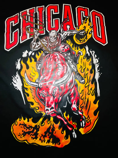 VINTAGE CHICAGO BULLS TSHIRT SIZE MEDIUM