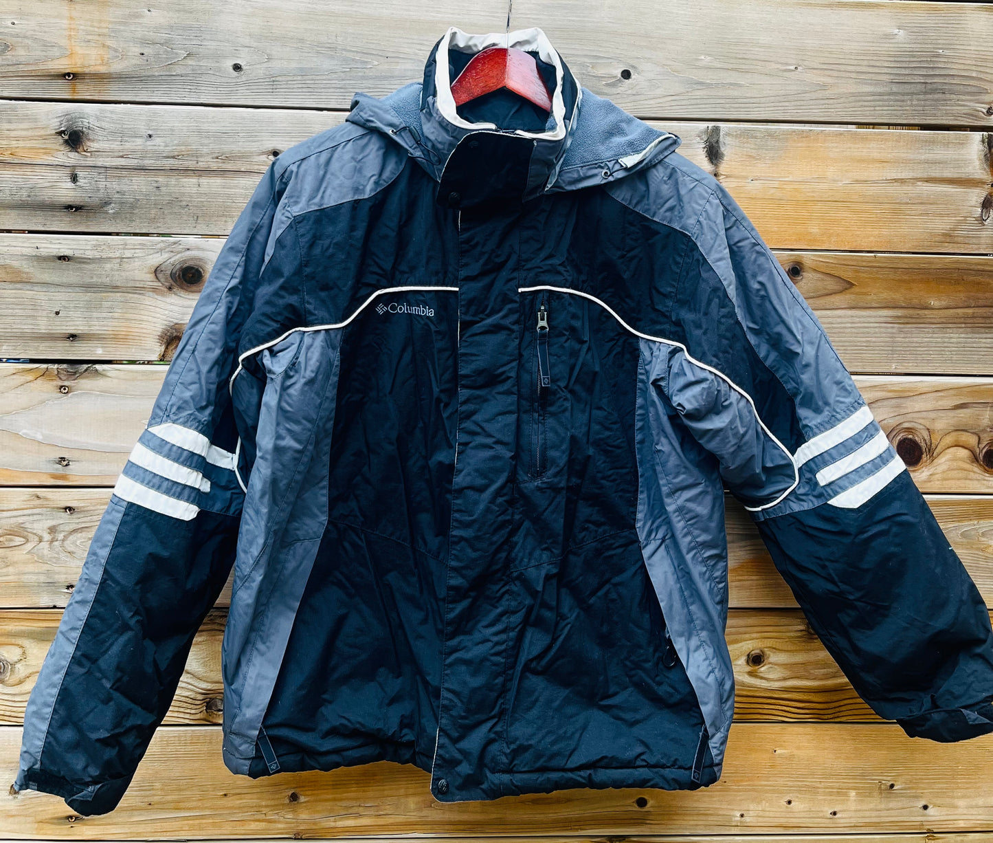 VINTAGE COLUMBIA JACKET MENS MEDIUM SKI HOODED