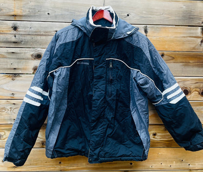 VINTAGE COLUMBIA JACKET MENS MEDIUM SKI HOODED