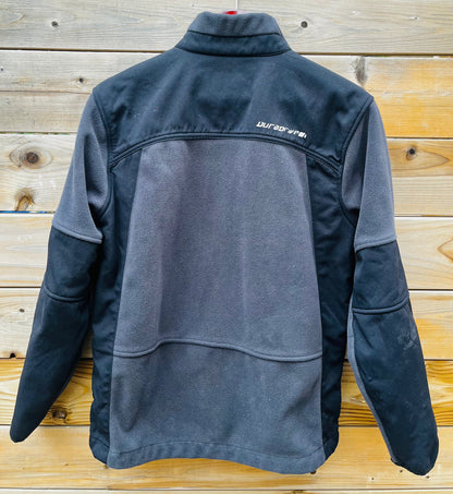 MENS DuraDrive Yolo Charcoal/Black Fleece Work Jacket Size S