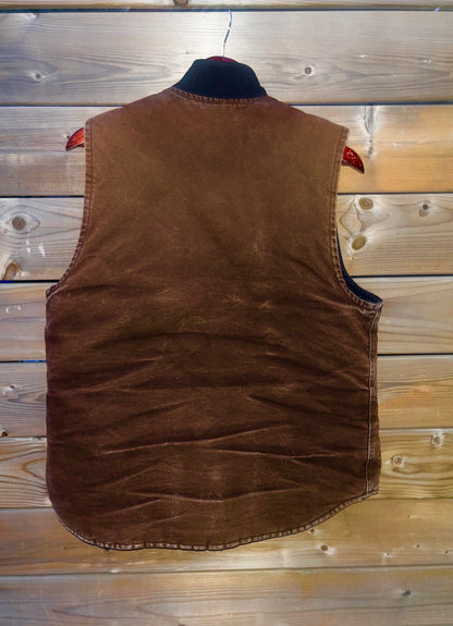 VINTAGE Carhartt  Lined Workwear Vest Jacket sz M/L Adult