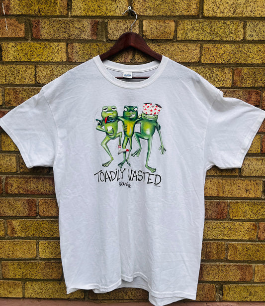 VINTAGE TOADILY WASTED TSHIRT SIZE XL