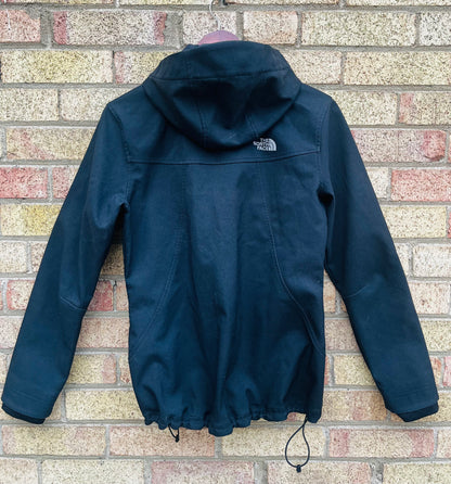 NORTH FACE WOMENS BLACK JACKET SIZE MEDIUM