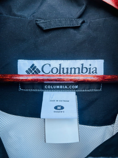 COLUMBIA WOMENS BLACK JACKET SIZE MEDIUM