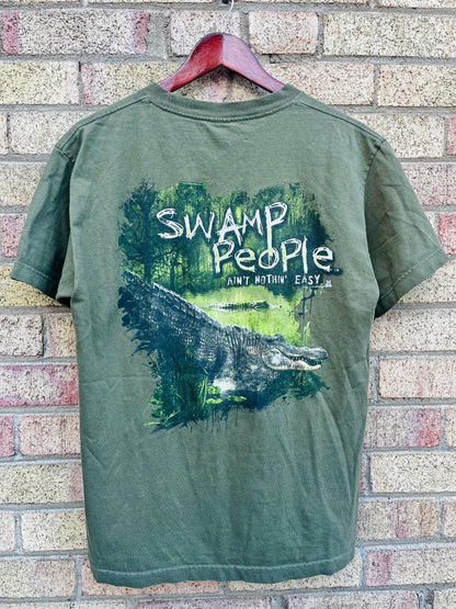 VINTAGE SWAMP PEOPLE TSHIRT SIZE MEDIUM