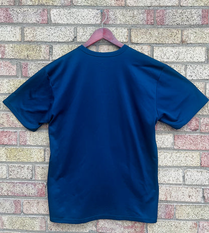 NIKE DRI-FIT DARK BLUE TSHIRT SIZE MEDIUM