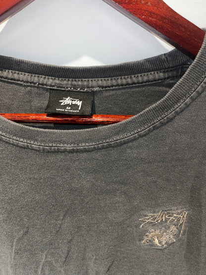 VINTAGE STUSSY LONG SLEEVE TSHIRT SIZE MEDIUM
