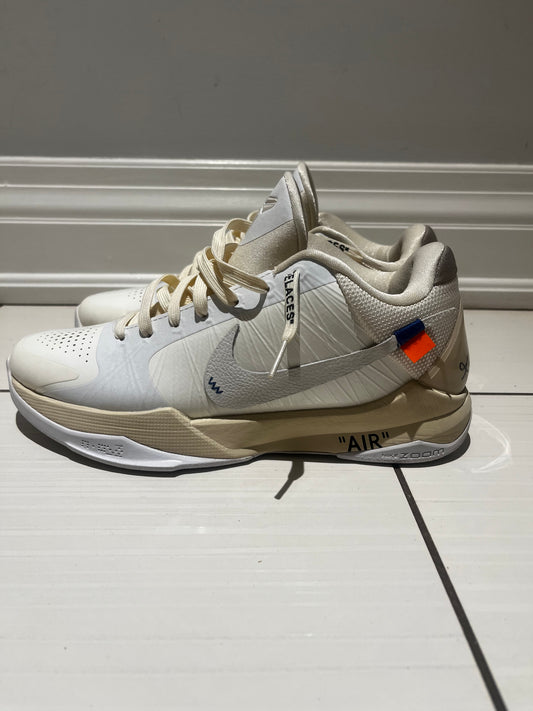 CUSTOM KOBE X OFF-WHITE SNEAKERS SIZE 7.5