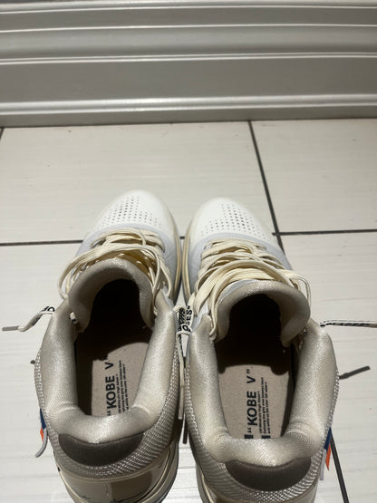 CUSTOM KOBE X OFF-WHITE SNEAKERS SIZE 7.5