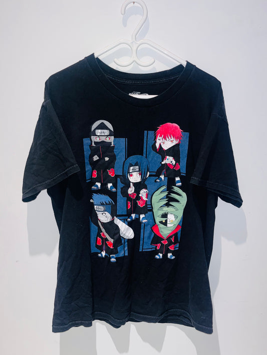 VINTAGE AKATSUKI TSHIRT SIZE LARGE