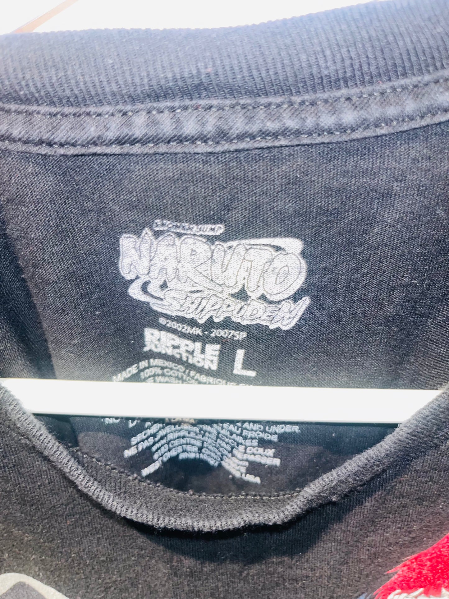 VINTAGE AKATSUKI TSHIRT SIZE LARGE