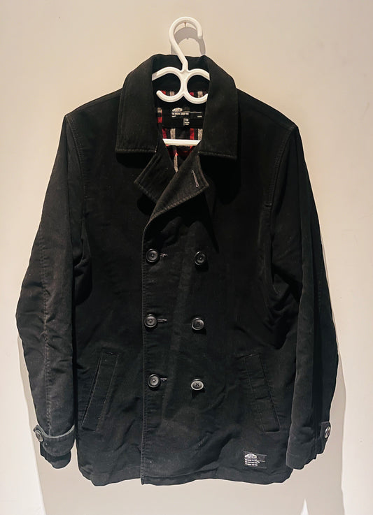 VINTAGE VANS BLACK JACKET MEDIUM