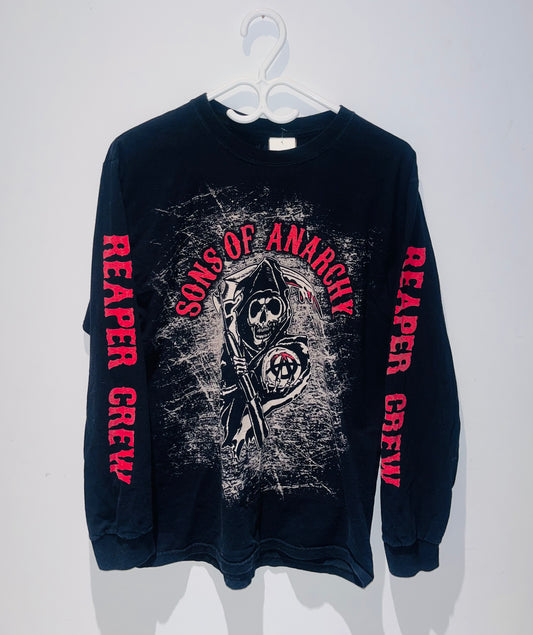 VINTAGE SONS OF ANARCHY LONG SLEEVE SIZE MEDIUM