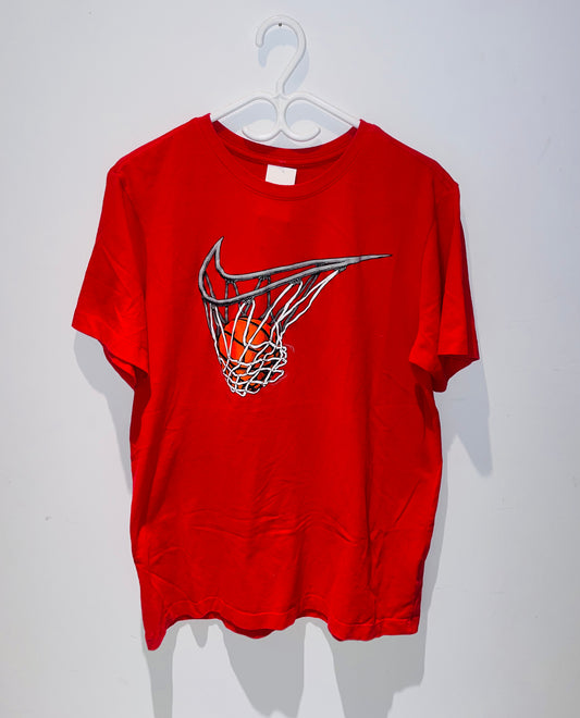 VINTAGE NIKE SWOOSH TSHIRT SIZE MEDIUM