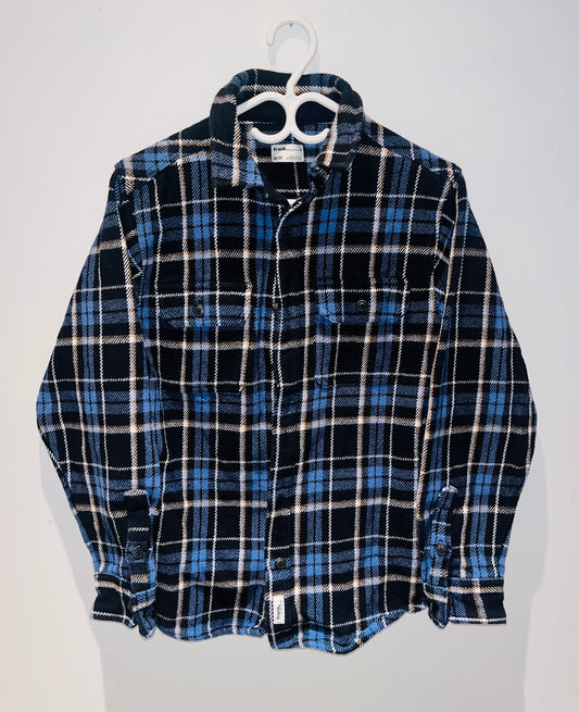FRANK AND OAK FLANNEL BUTTON UP JACKET