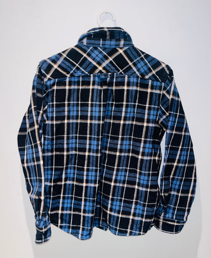 FRANK AND OAK FLANNEL BUTTON UP JACKET