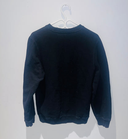 STUSSY BLACK SWEATSHIRT SIZE MEDIUM