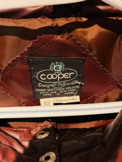 VINTAGE COOPER JACKET SIZE MEDIUM