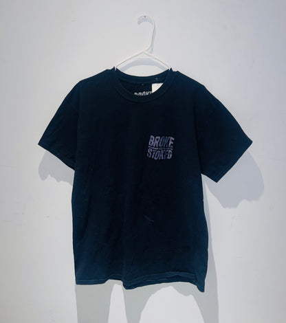 VINTAGE BROKE AND STONED TSHIRT SIZE LARGE
