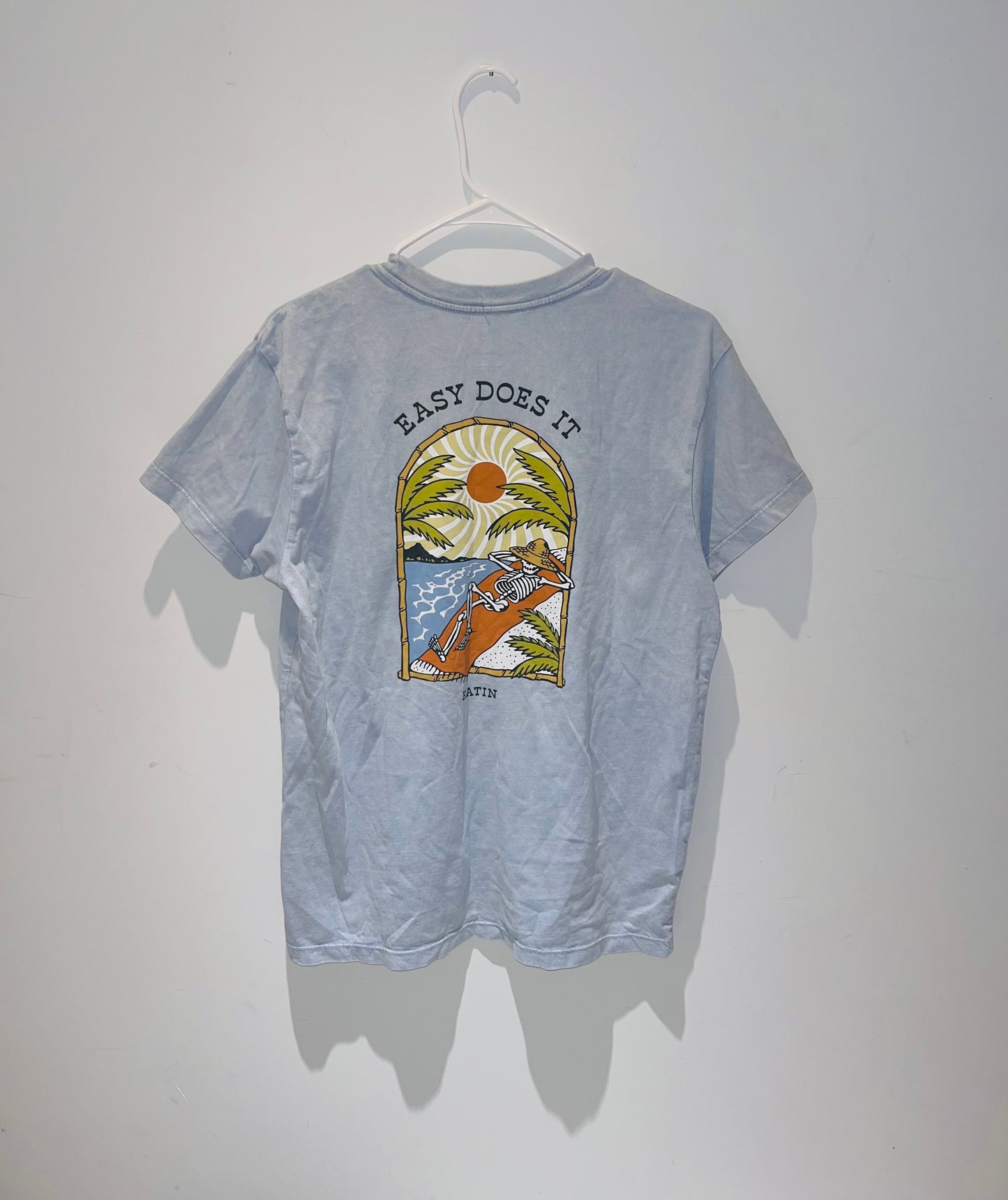 VINTAGE EASY DOES IT TSHIRT SIZE MEDIUM